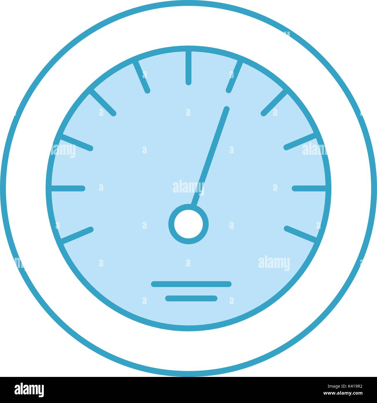 timer icon scale indicator fast growth speed Stock Vector Image & Art ...