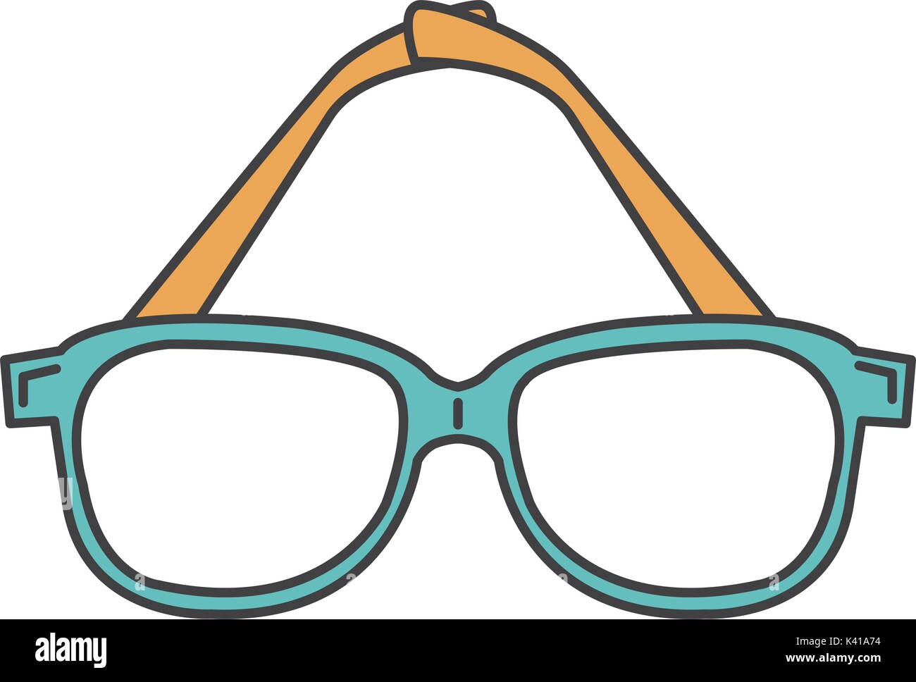 eye glasses isolated icon Stock Vector Image & Art - Alamy