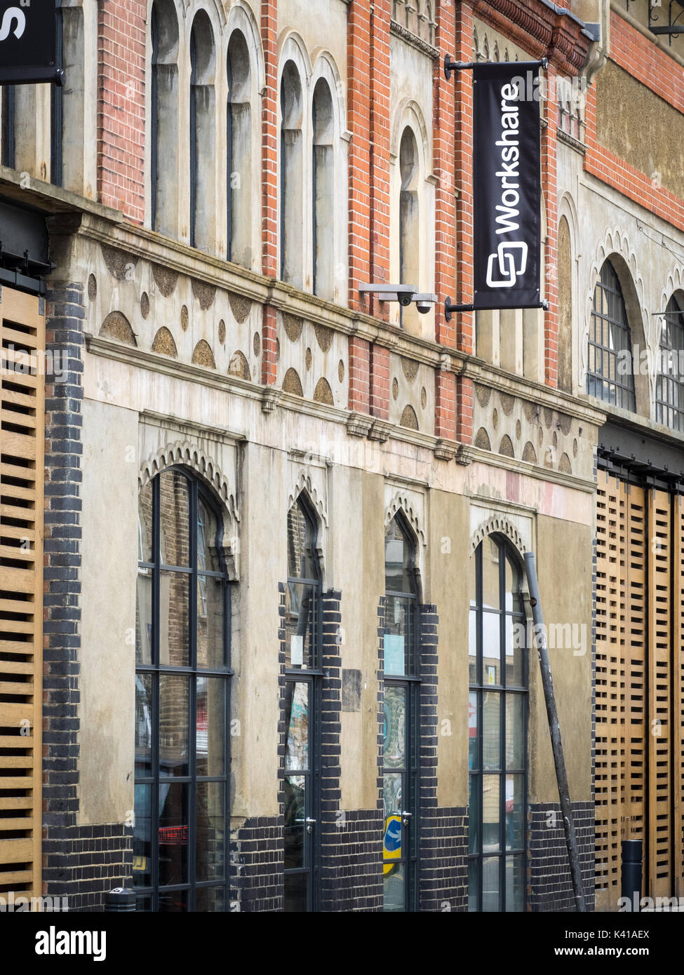 Workshare Software Company Head Office in Fashion Street in London's East End Stock Photo