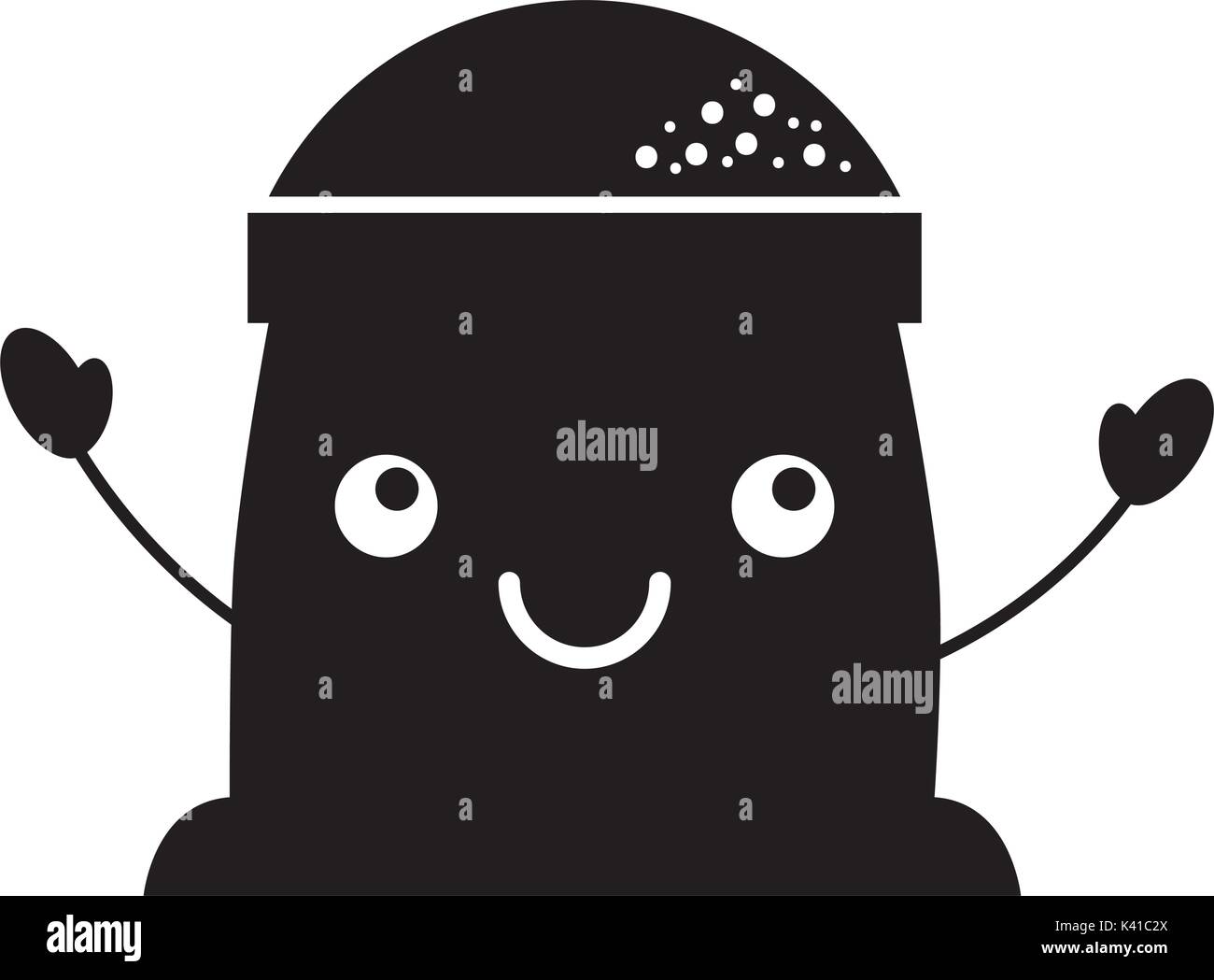 cartoon sack flour bakery image Stock Vector Image & Art - Alamy