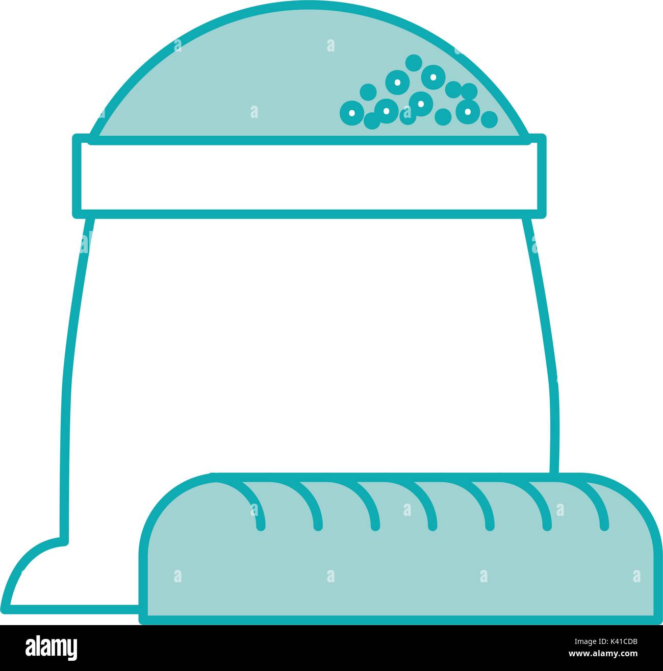 bakery sack of flour with whole bread Stock Vector Image & Art - Alamy