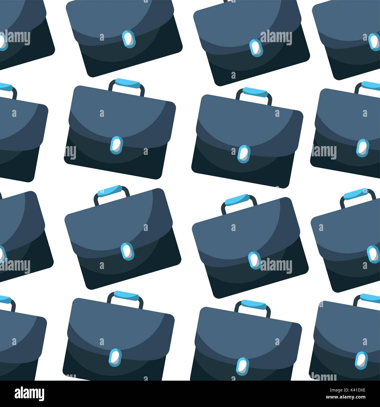 briefcase business concept seamless pattern design Stock Vector