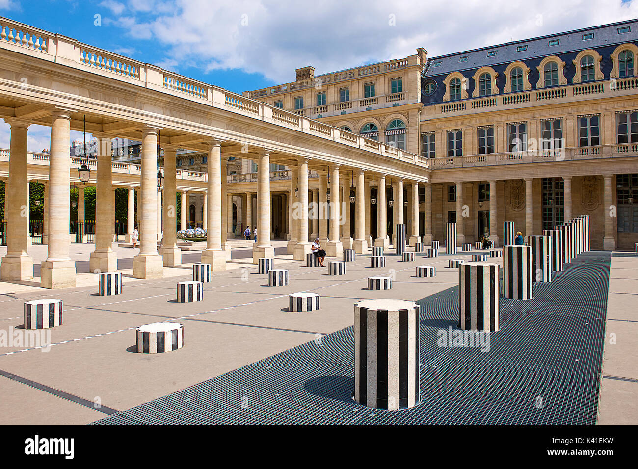 Palais Royal, Paris, France Stock Photo