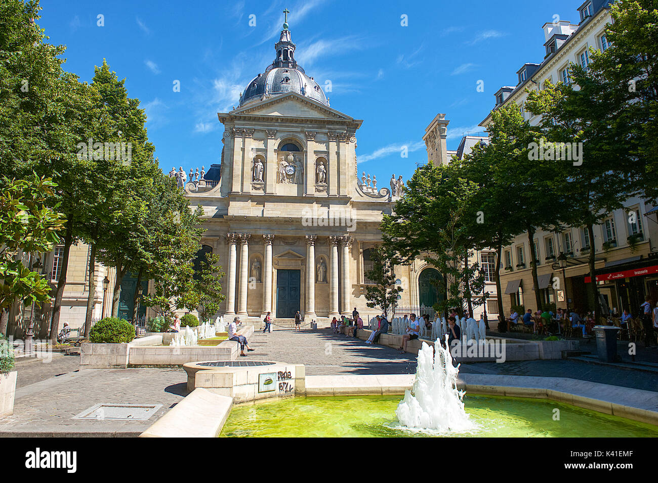 Sorbonne University, Paris, France Stock Photo