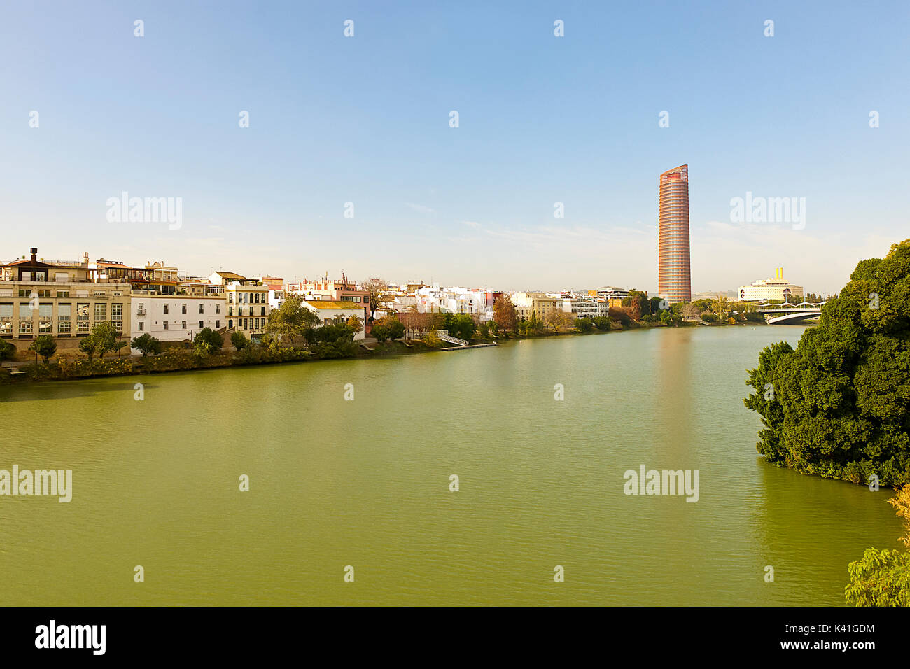 Cajasol tower seville spain hi-res stock photography and images - Alamy