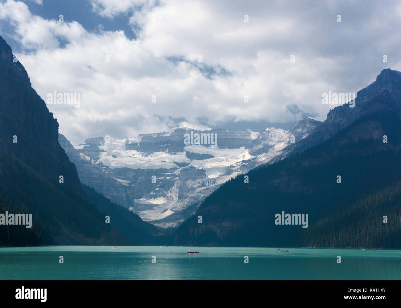 Lake Louise Banff National Park AB Stock Photo - Alamy