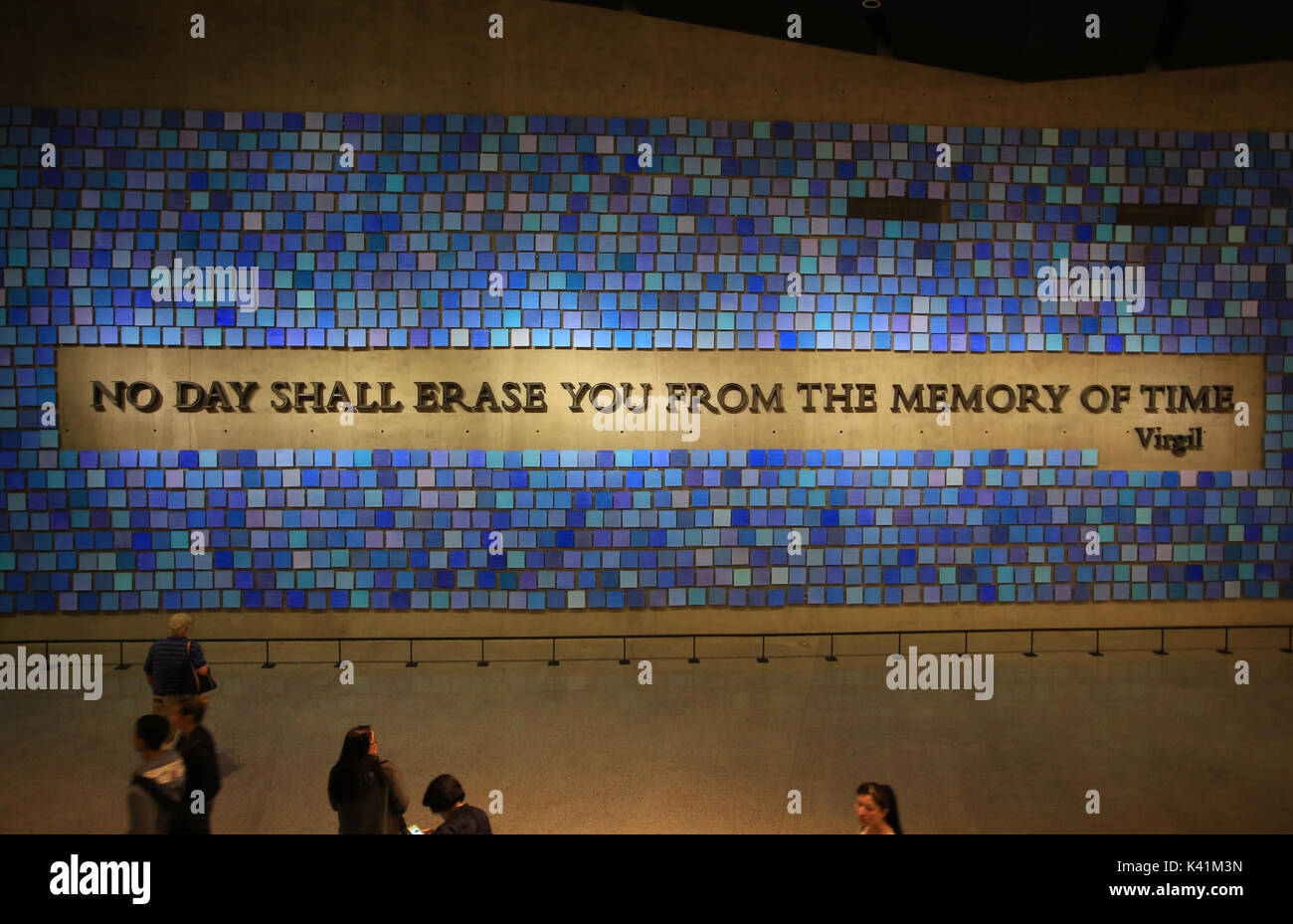911 memorial museum  in New York Stock Photo