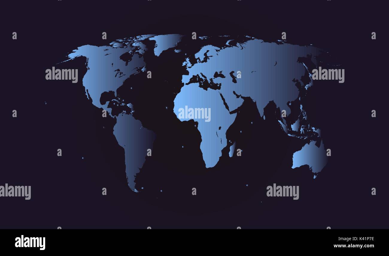 World map vector Stock Vector Image & Art - Alamy