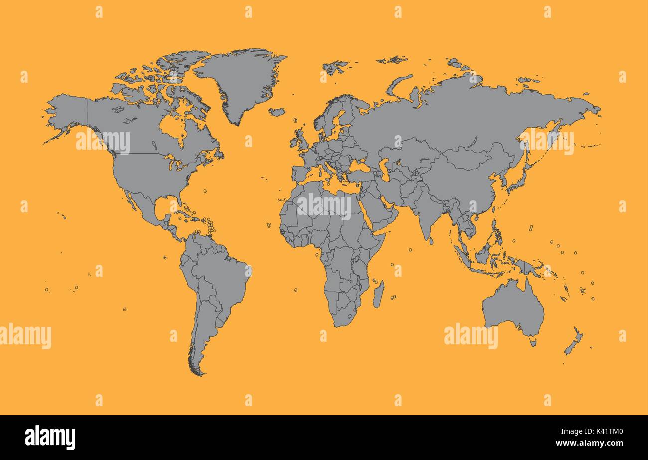 world map infographic Stock Vector Image & Art - Alamy