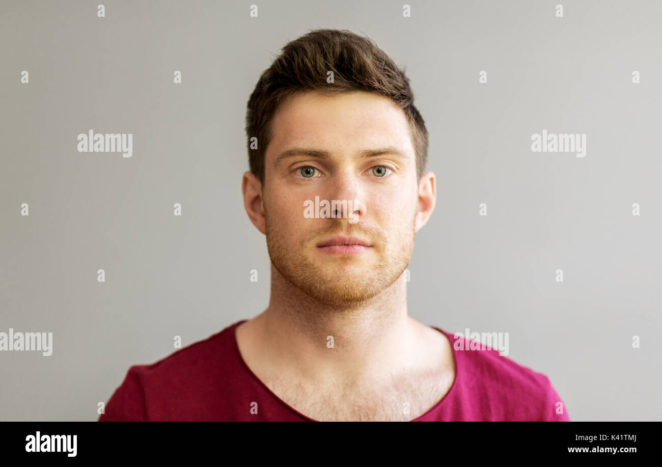 Redhead handsome young man hi-res stock photography and images - Alamy