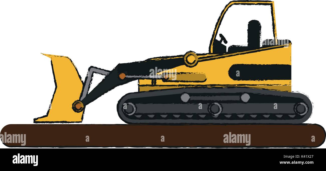 Isolated wheel loader design Stock Vector Image & Art - Alamy
