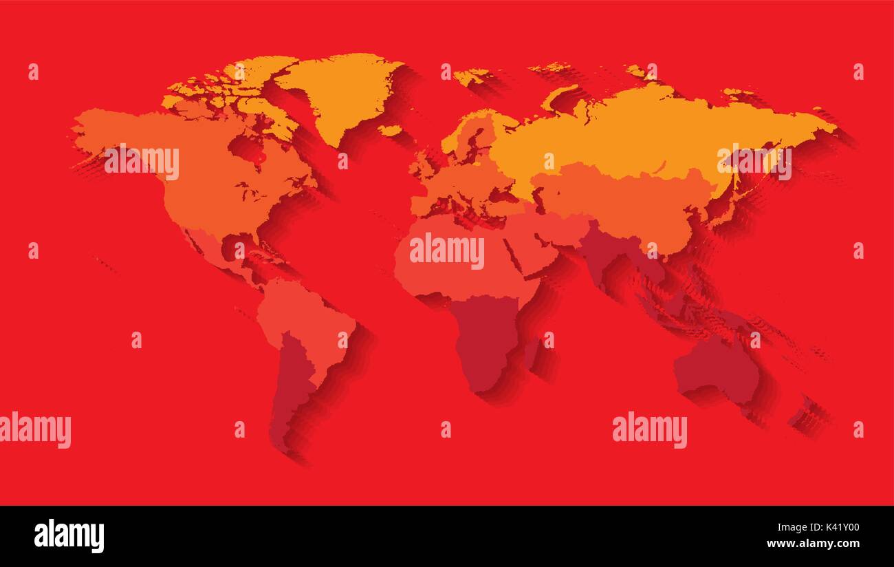 World map vector Stock Vector Image & Art - Alamy