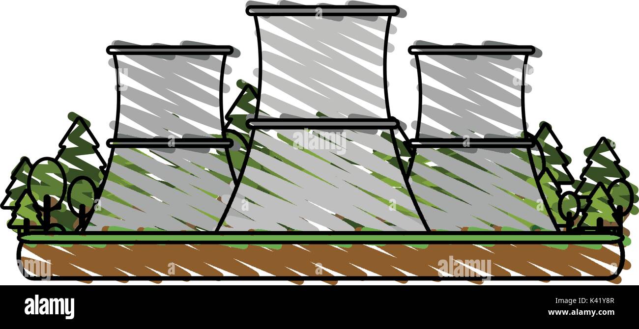 Isolated factory design Stock Vector Image & Art - Alamy