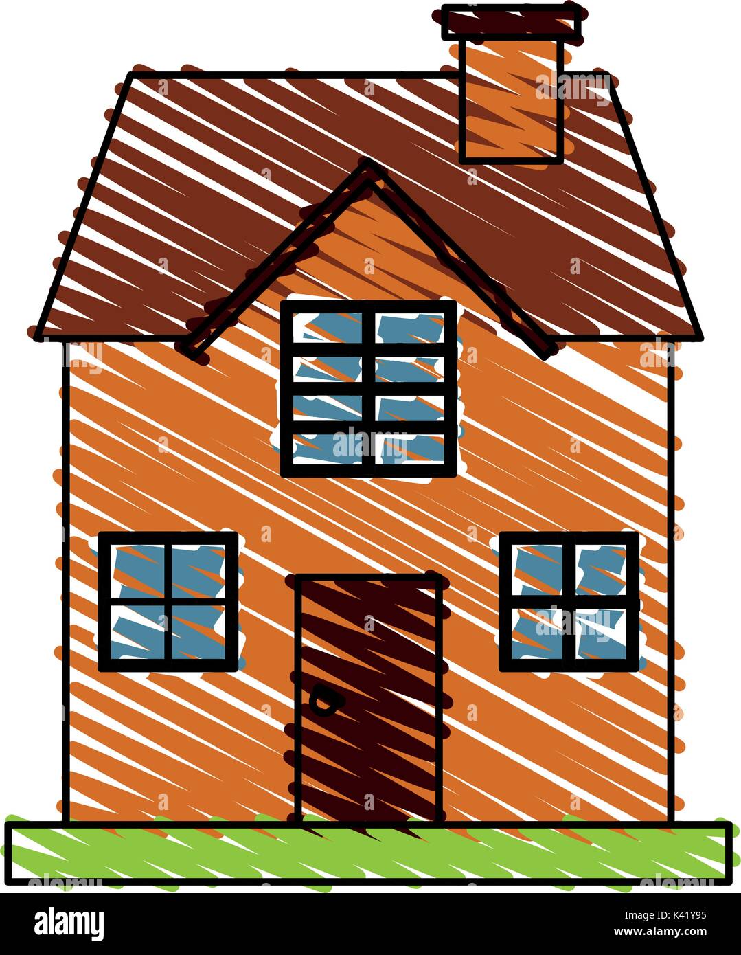 Isolated house design Stock Vector Image & Art - Alamy