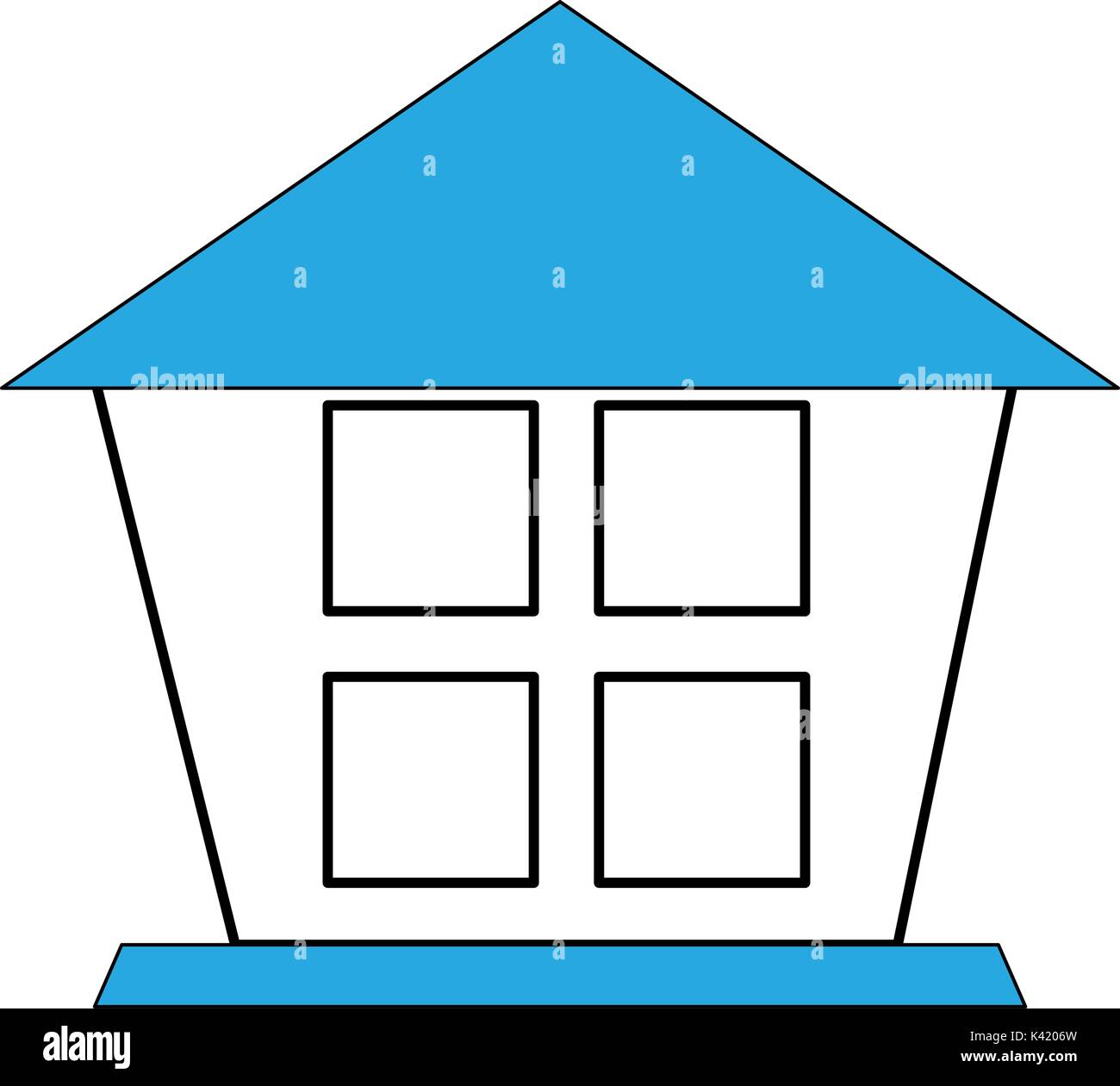 Isolated house design Stock Vector Image & Art - Alamy