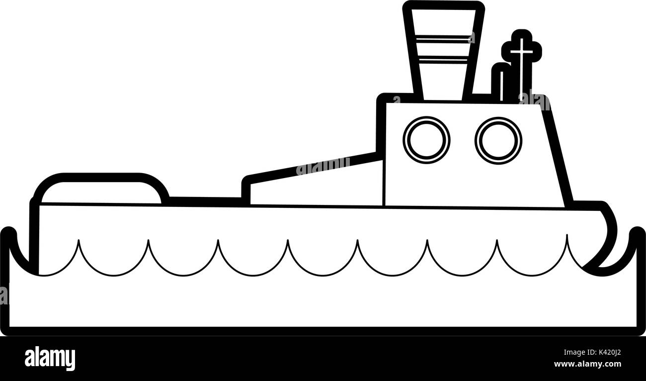 Isolated ship design Stock Vector Image & Art - Alamy