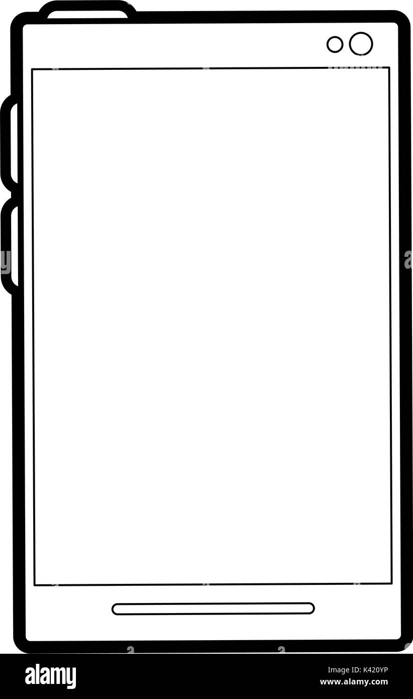 Isolated smartphone design Stock Vector Image & Art - Alamy