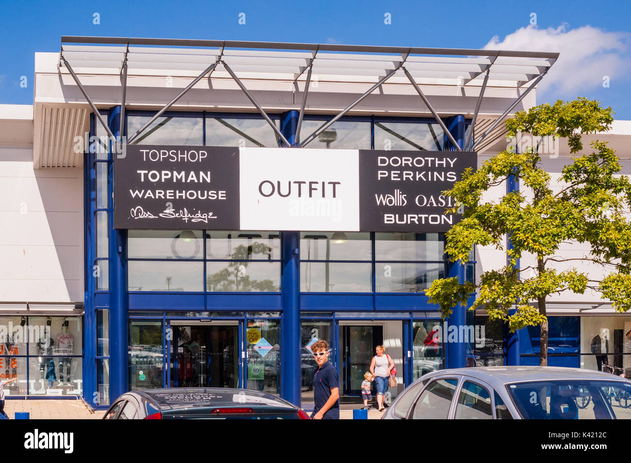 The Outfit shop store near Riverside in Norwich , Norfolk , England
