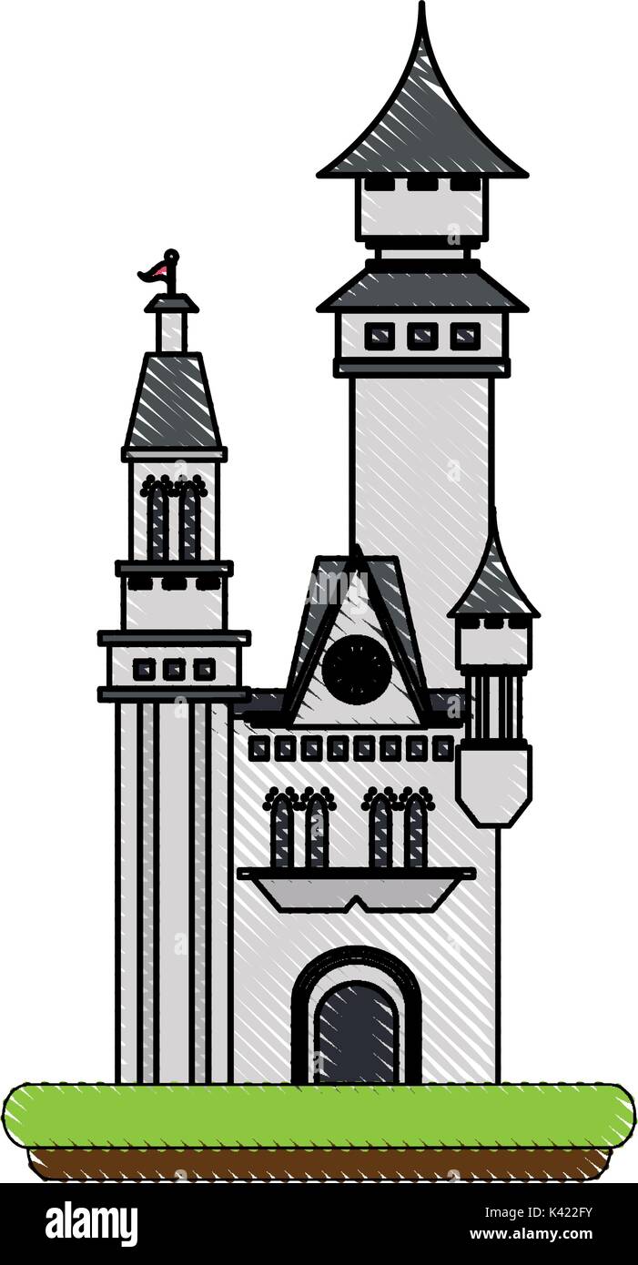 Isolated castle design Stock Vector Image & Art - Alamy