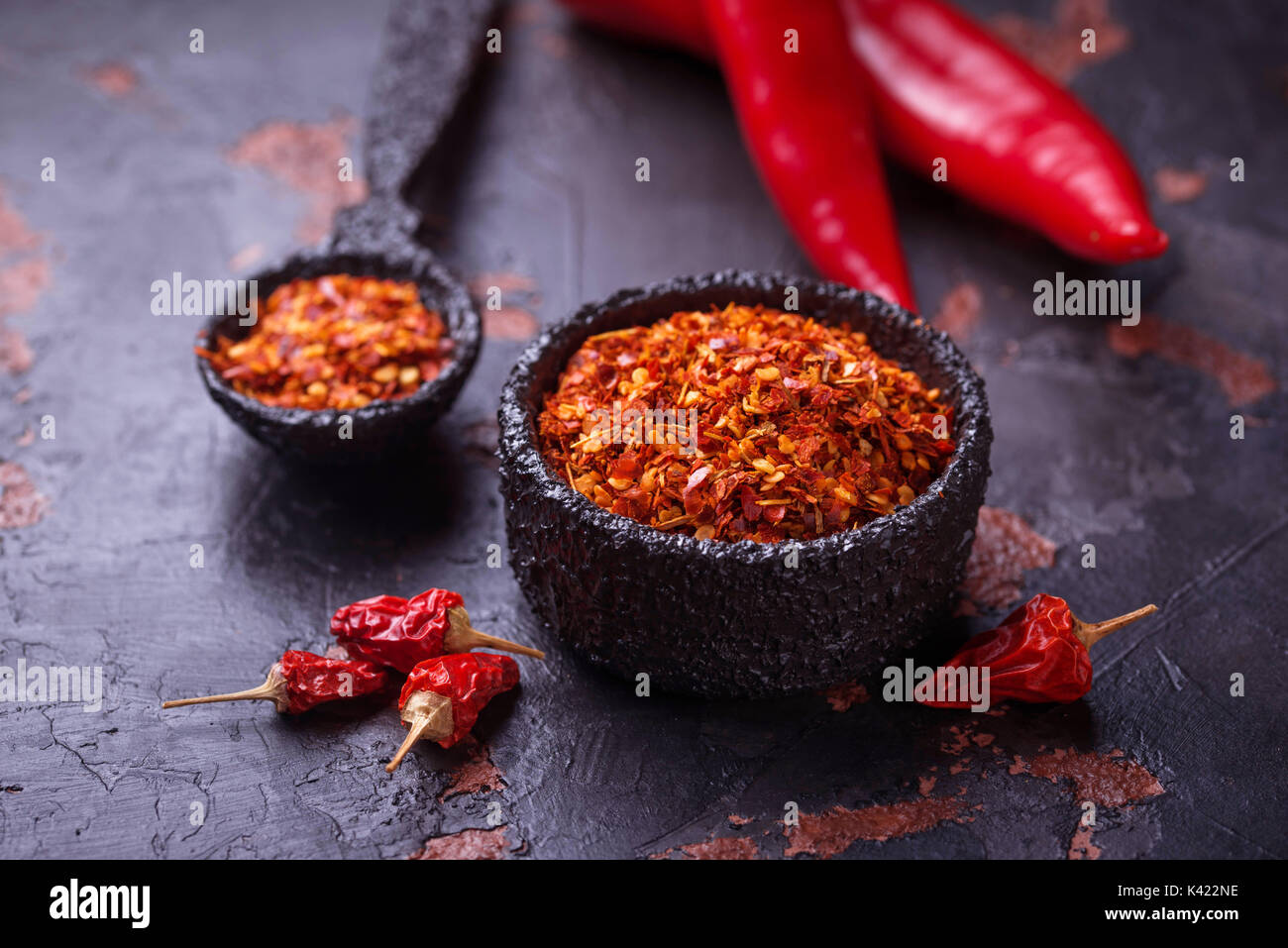 Rusty Peper Red chili pepper on old rusty background Stock Photo - Alamy