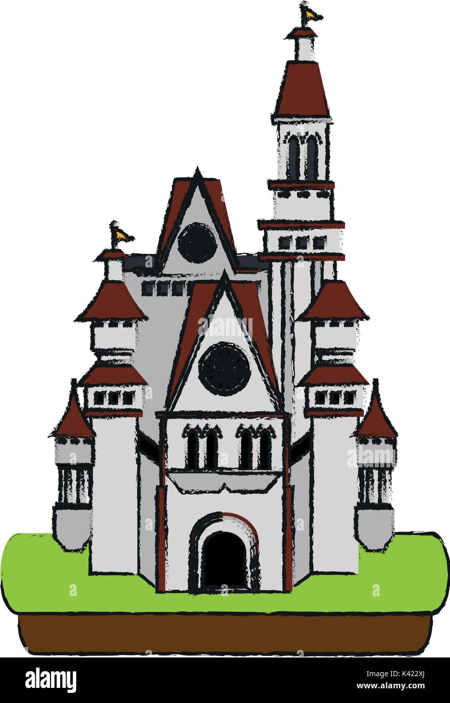 Isolated castle design Stock Vector Image & Art - Alamy