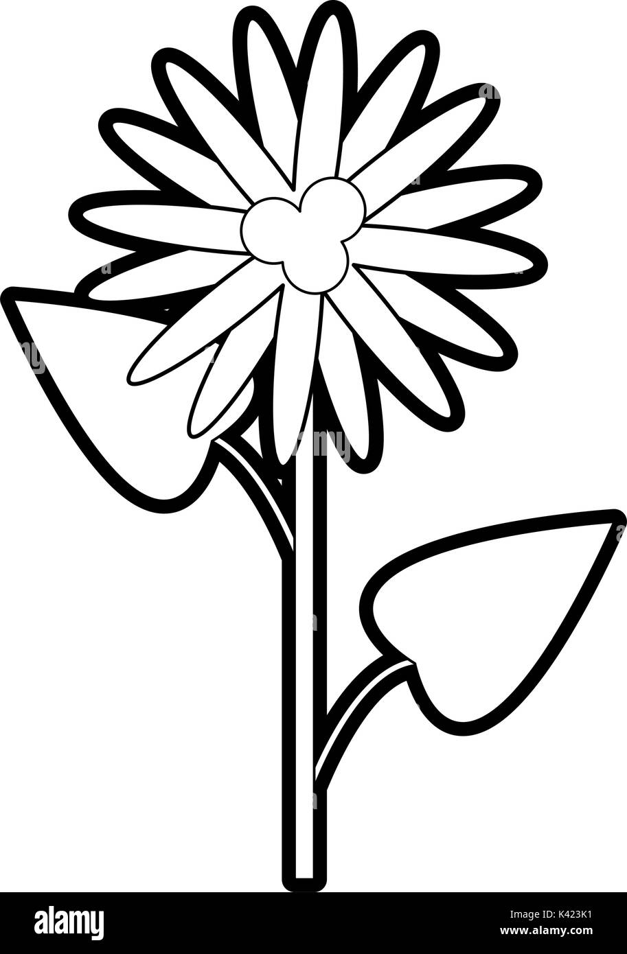 Isolated flower design Stock Vector Image & Art - Alamy