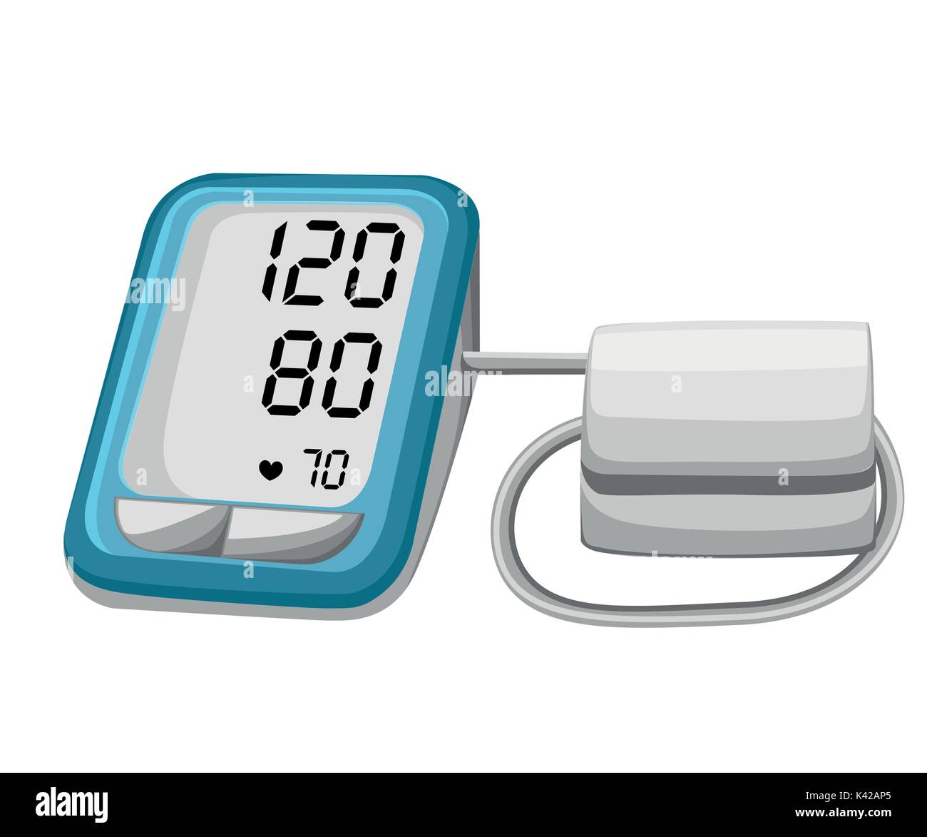 Measuring blood pressure Stock Vector Images - Alamy
