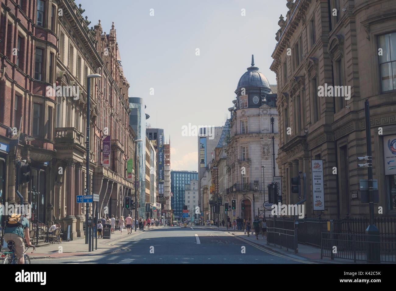 Leeds City Centre - Architecture Stock Photo