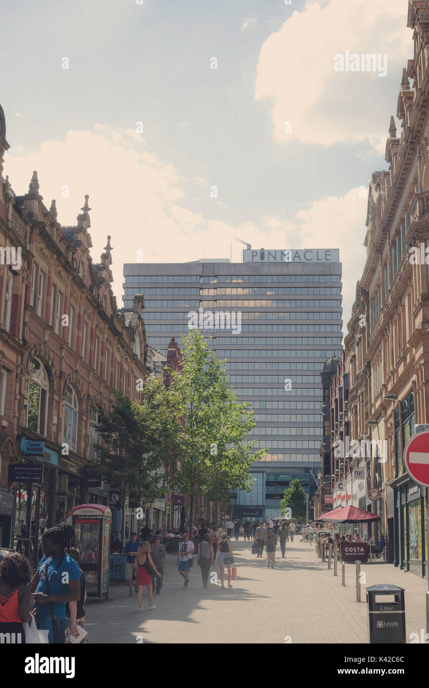 Leeds City Centre - Architecture Stock Photo