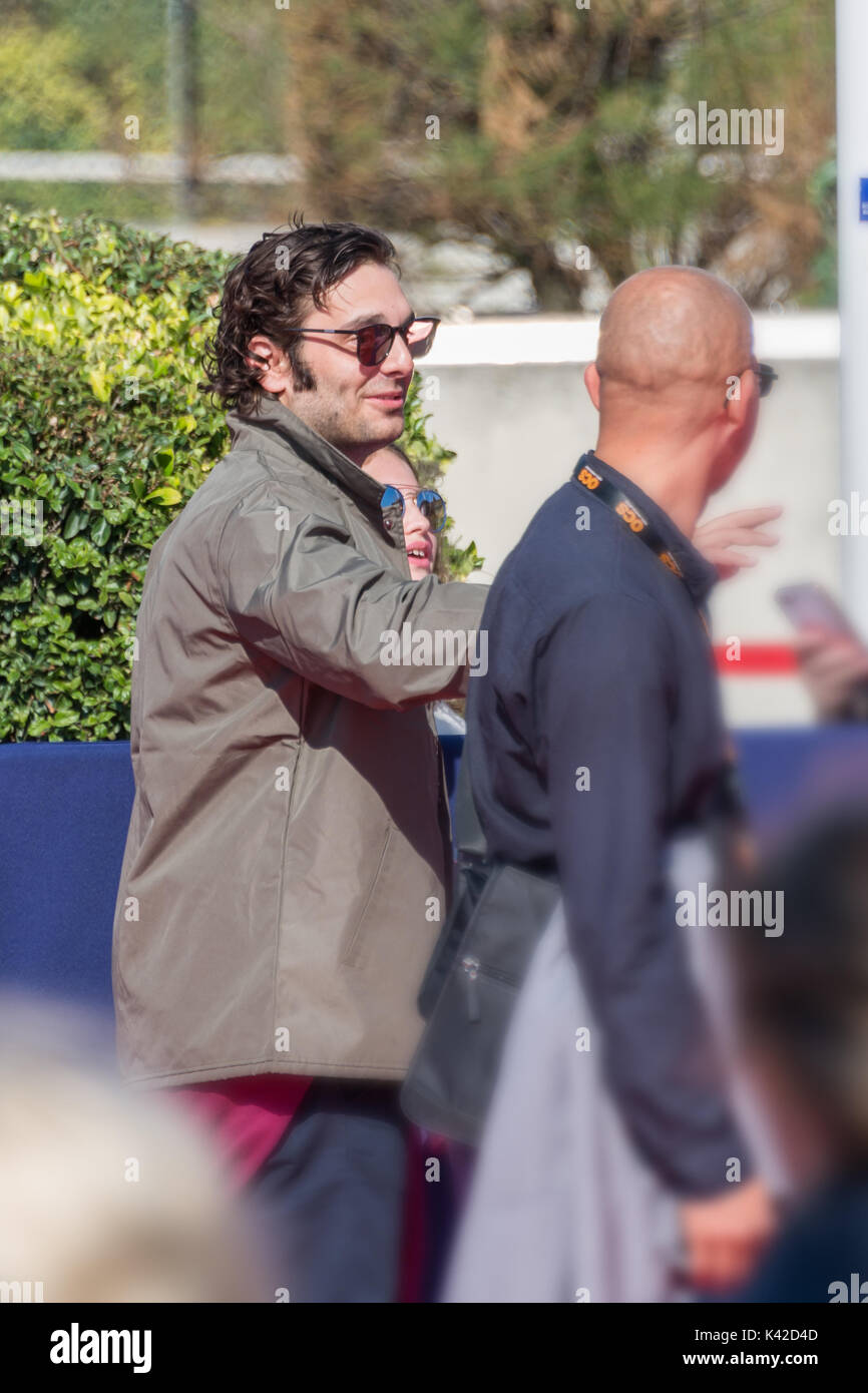 Pio Marmai, french actor and jury member at the 43rd Deauville American Film festival, on September 2, 2017 in Deauville, France Stock Photo