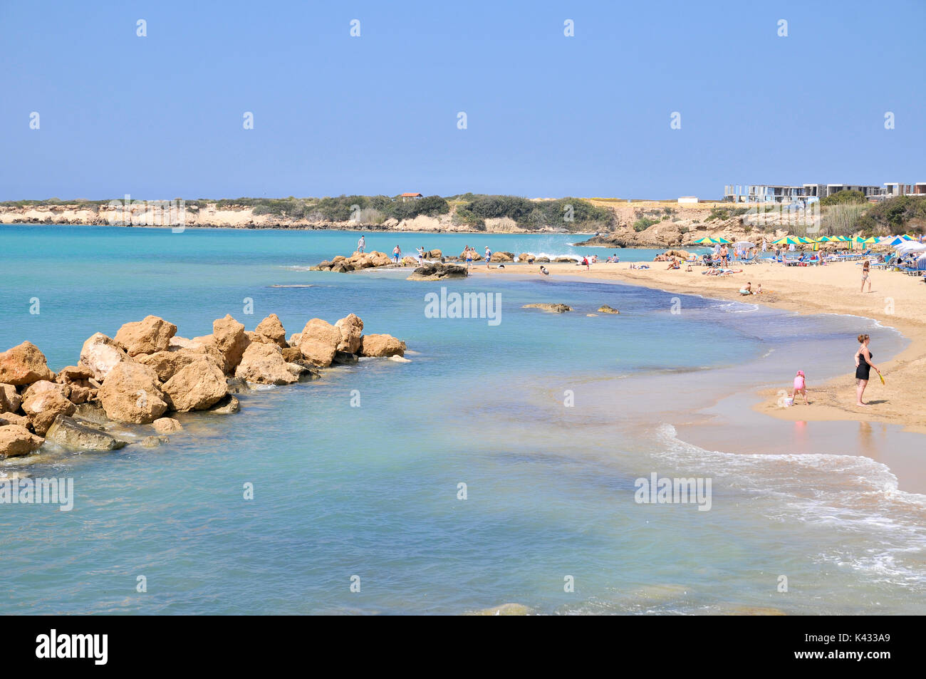 Paphos beach hi-res stock photography and images - Alamy