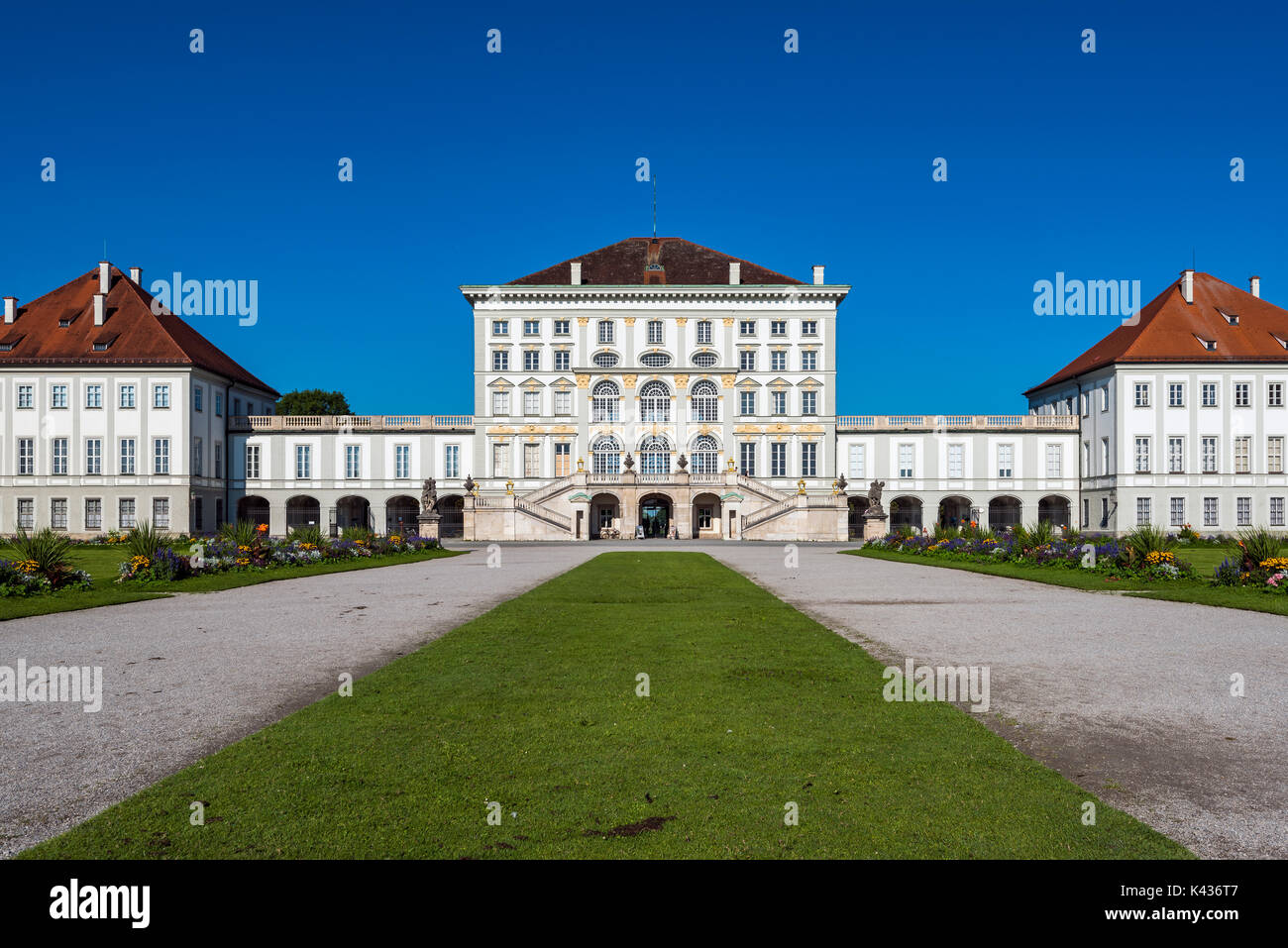 Nymphenburg Palace, Munich, Bavaria, Germany Stock Photo