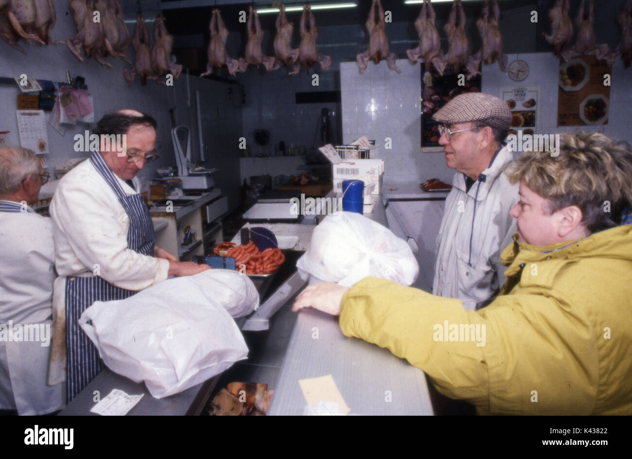O’Neils Butcher’s Shop of the Grosvenor Road, Belfast. No longer is in