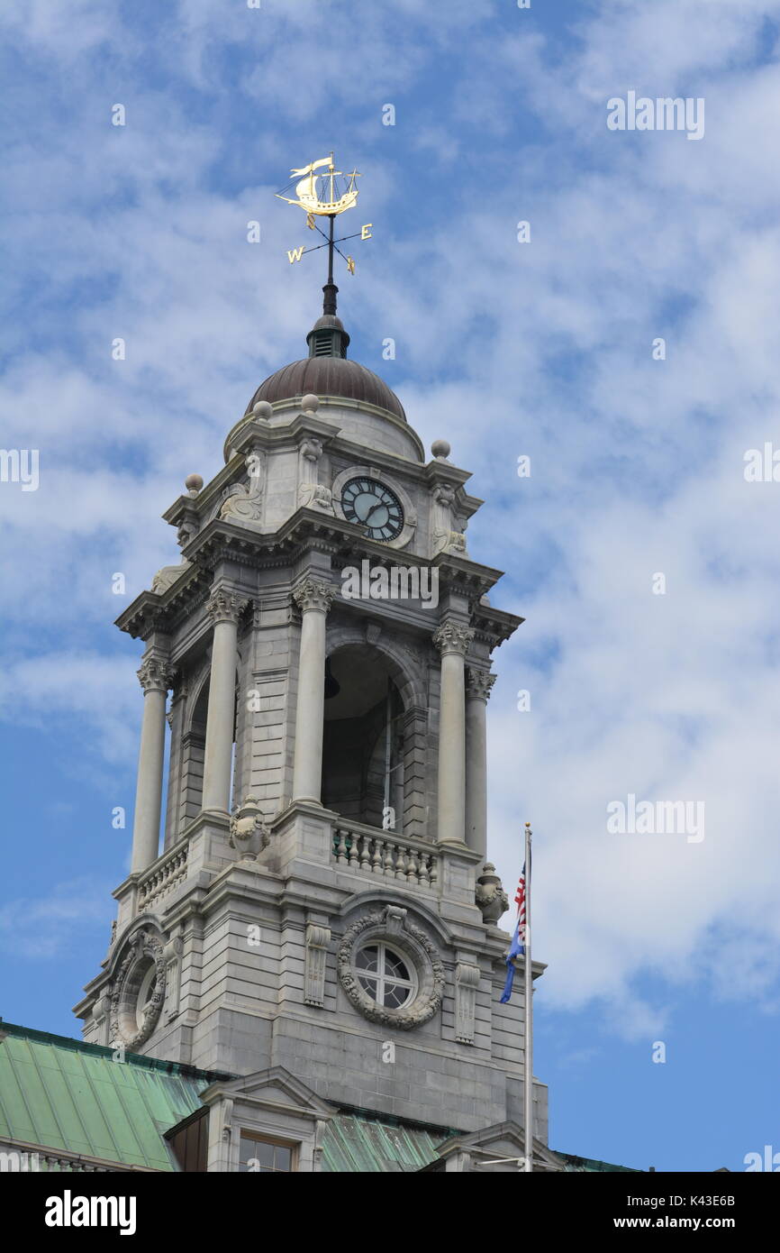 Portland Maine City Hall Stock Photo - Alamy