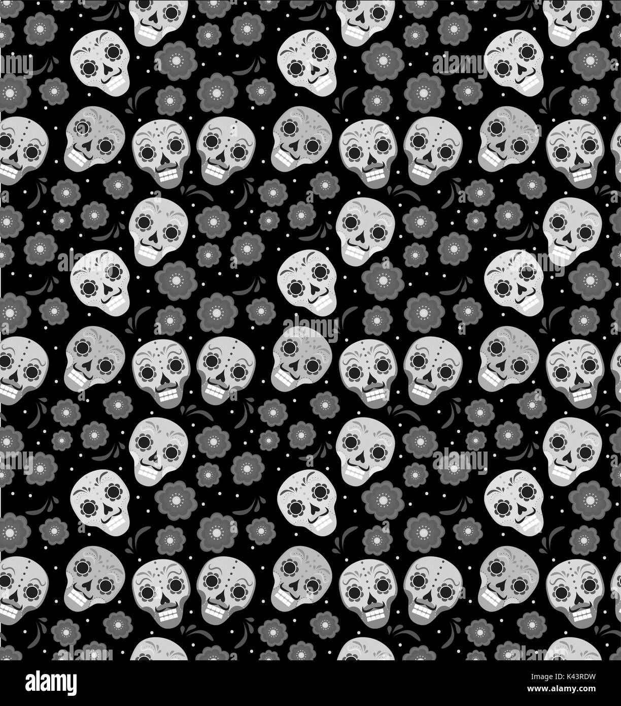 Dia de los muertos festival Black and White Stock Photos & Images Alamy