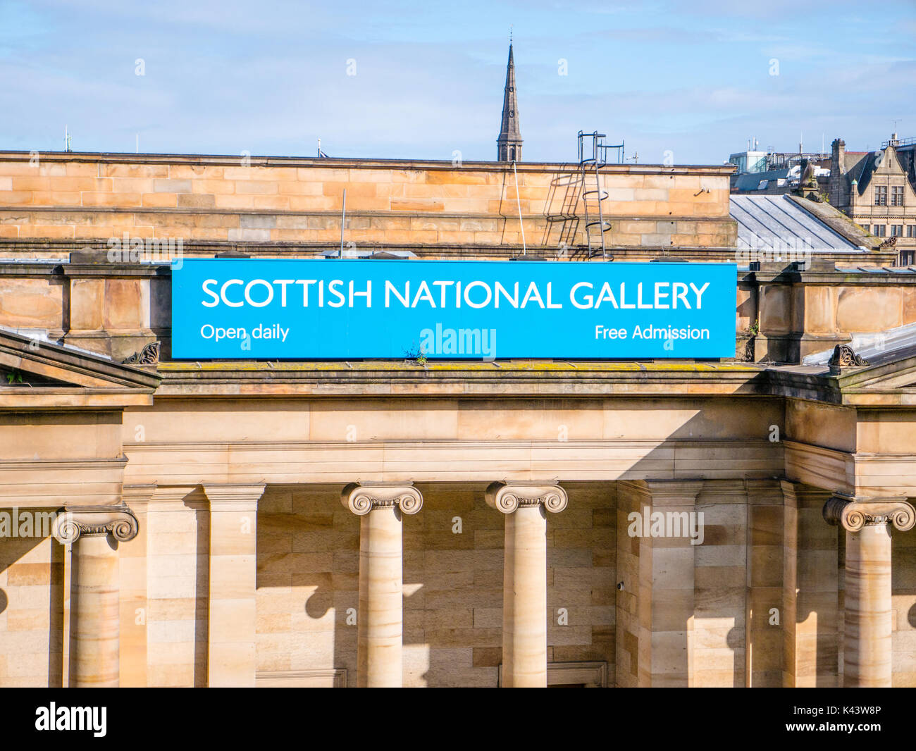 Scottish National Gallery, Edinburgh, Scotland, UK, GB. Stock Photo