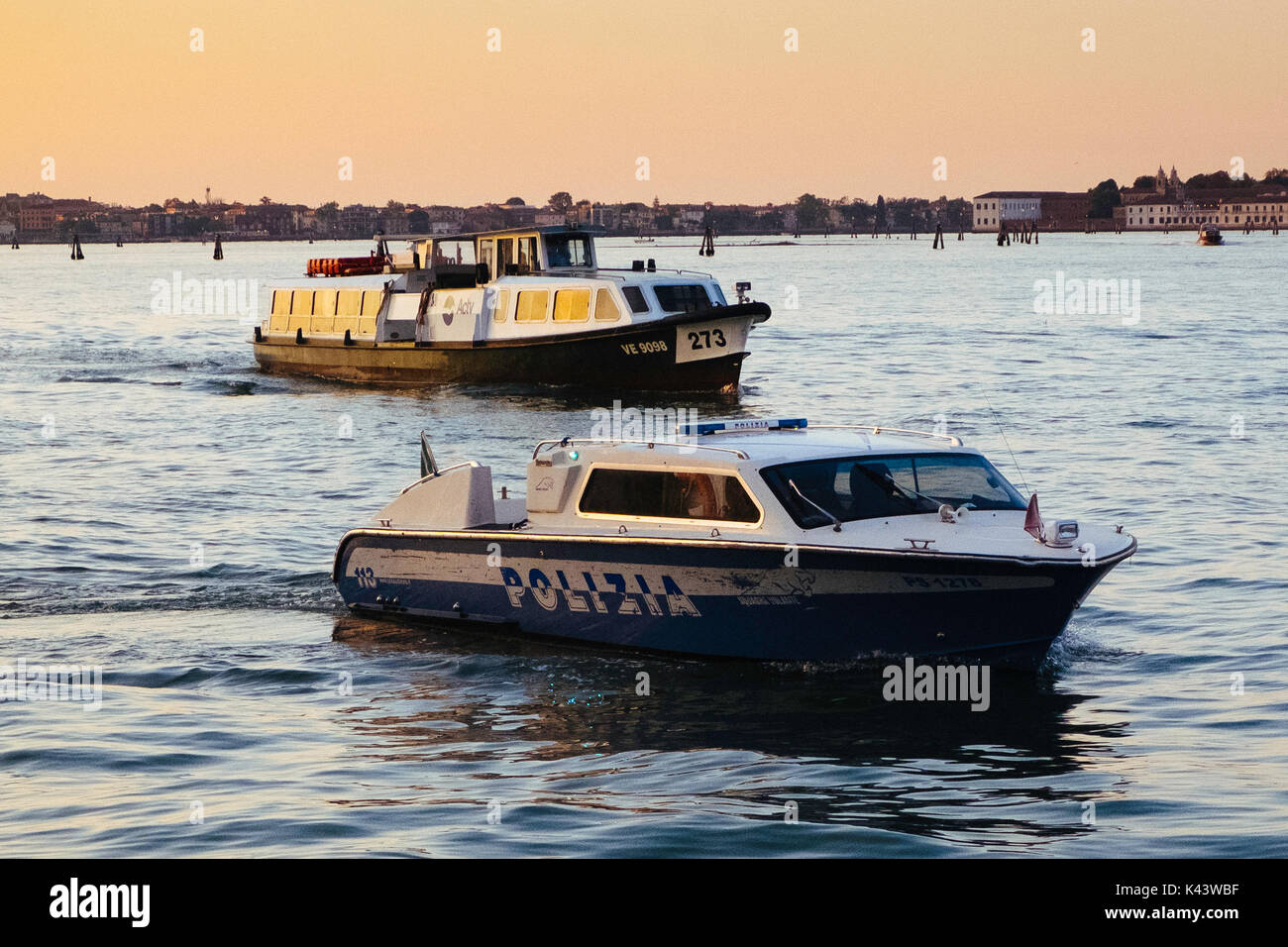 Speed Boat Venice High Resolution Stock Photography and Images - Alamy