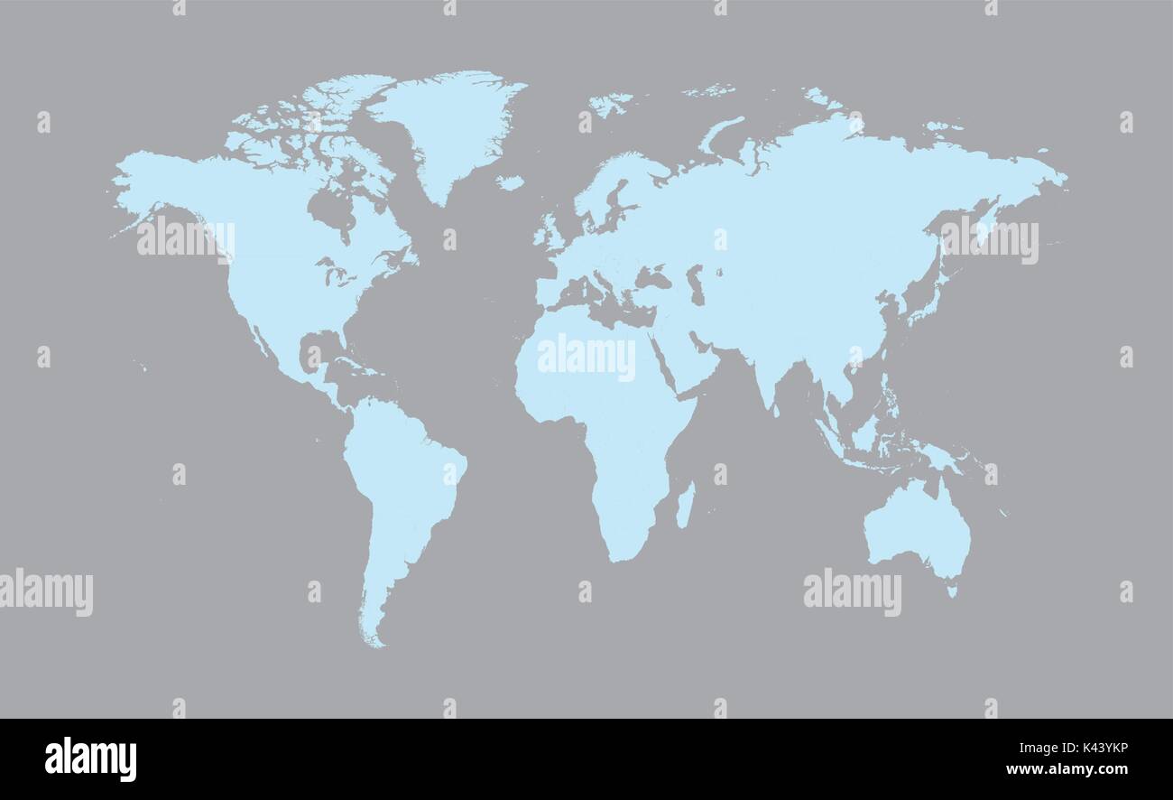World map vector Stock Vector Image & Art - Alamy