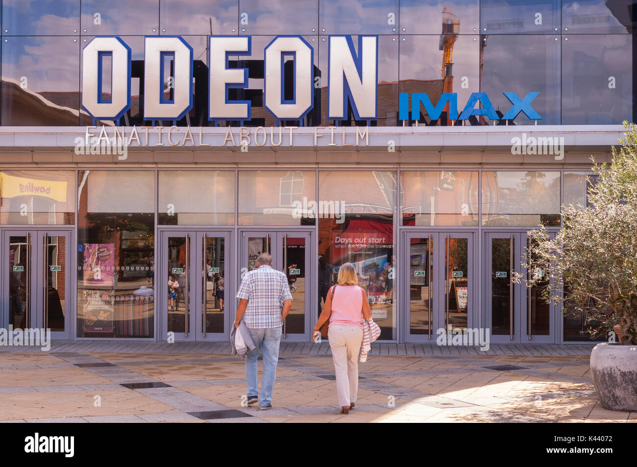 The Odeon imax cinema at Riverside in Norwich , Norfolk , England , Britain , Uk Stock Photo