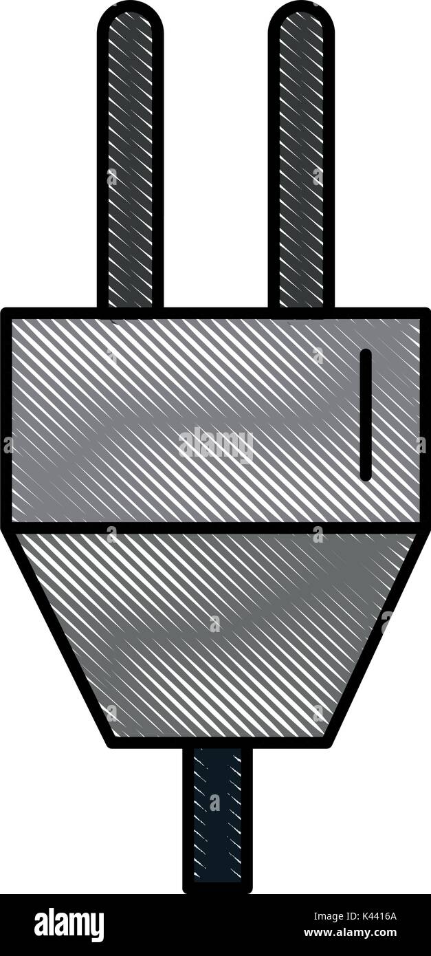Electric plug isolated Stock Vector Image & Art - Alamy