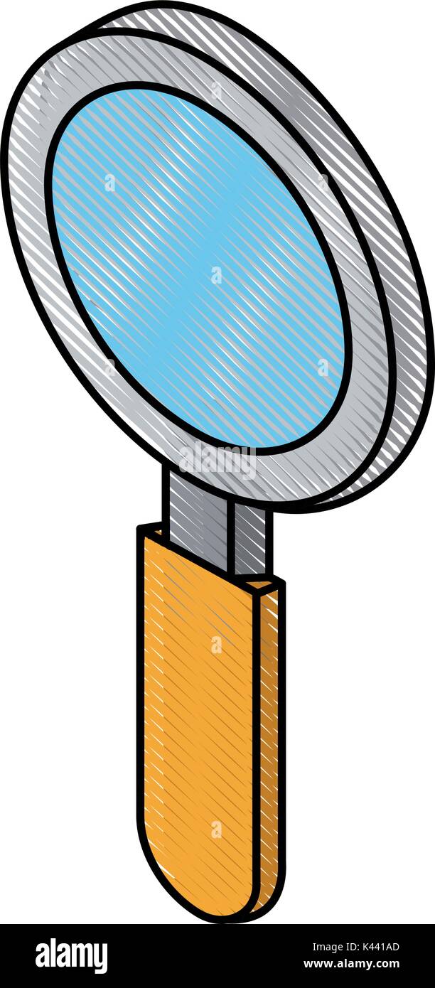 Magnifying glass symbol Stock Vector Image & Art Alamy