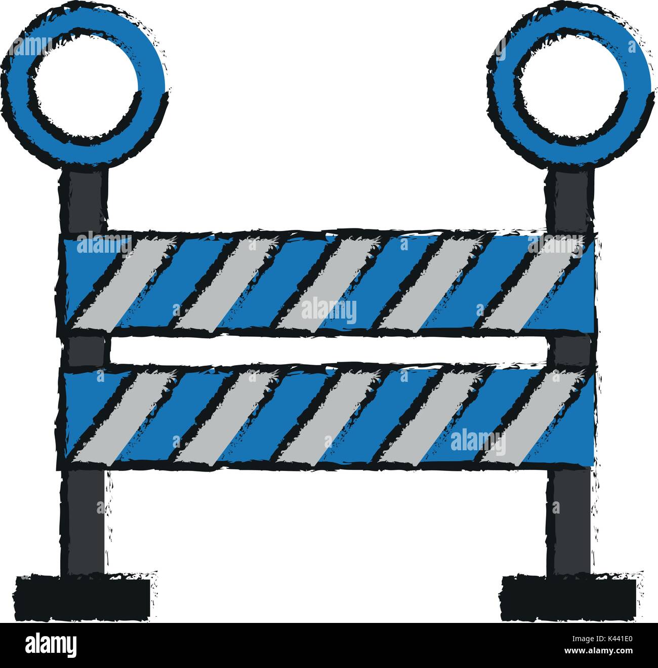 Under construction barrier Stock Vector Image & Art - Alamy