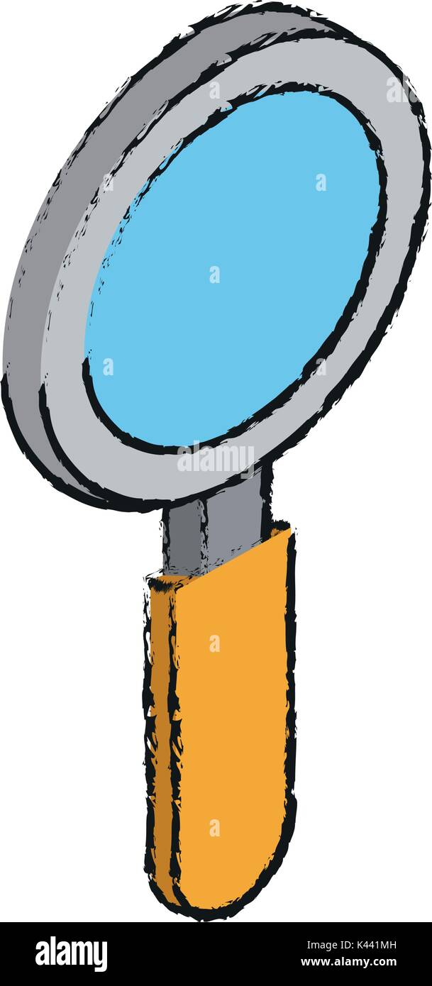 Magnifying glass symbol Stock Vector Image & Art Alamy