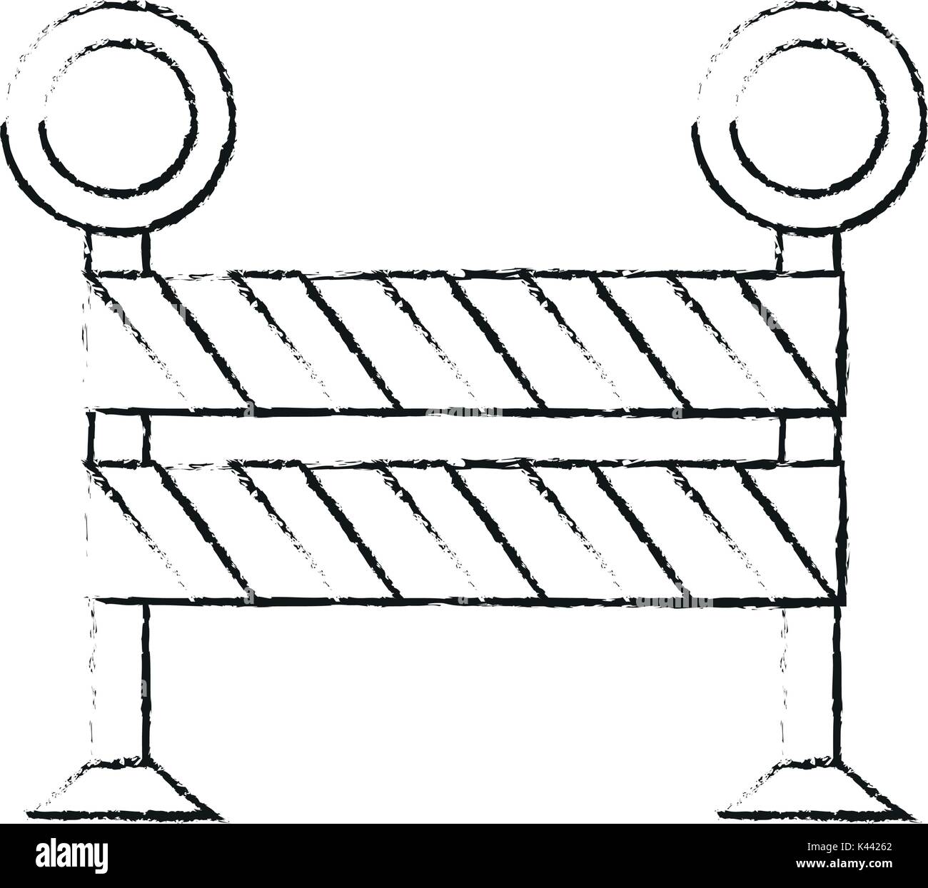 Under construction barrier Stock Vector Image & Art - Alamy