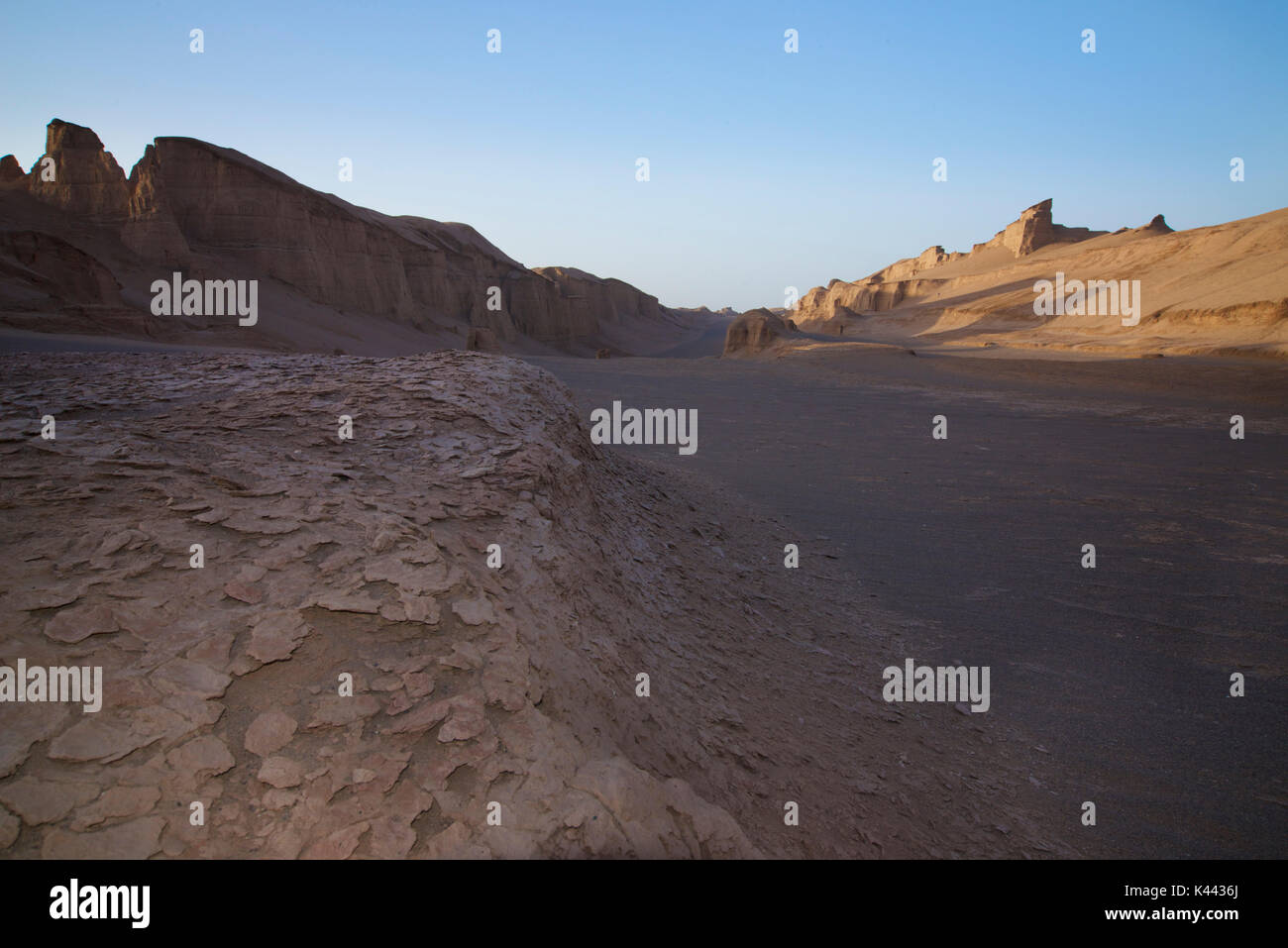 The Kaluts region of the Lut desert. The hottest place on earth. Iran