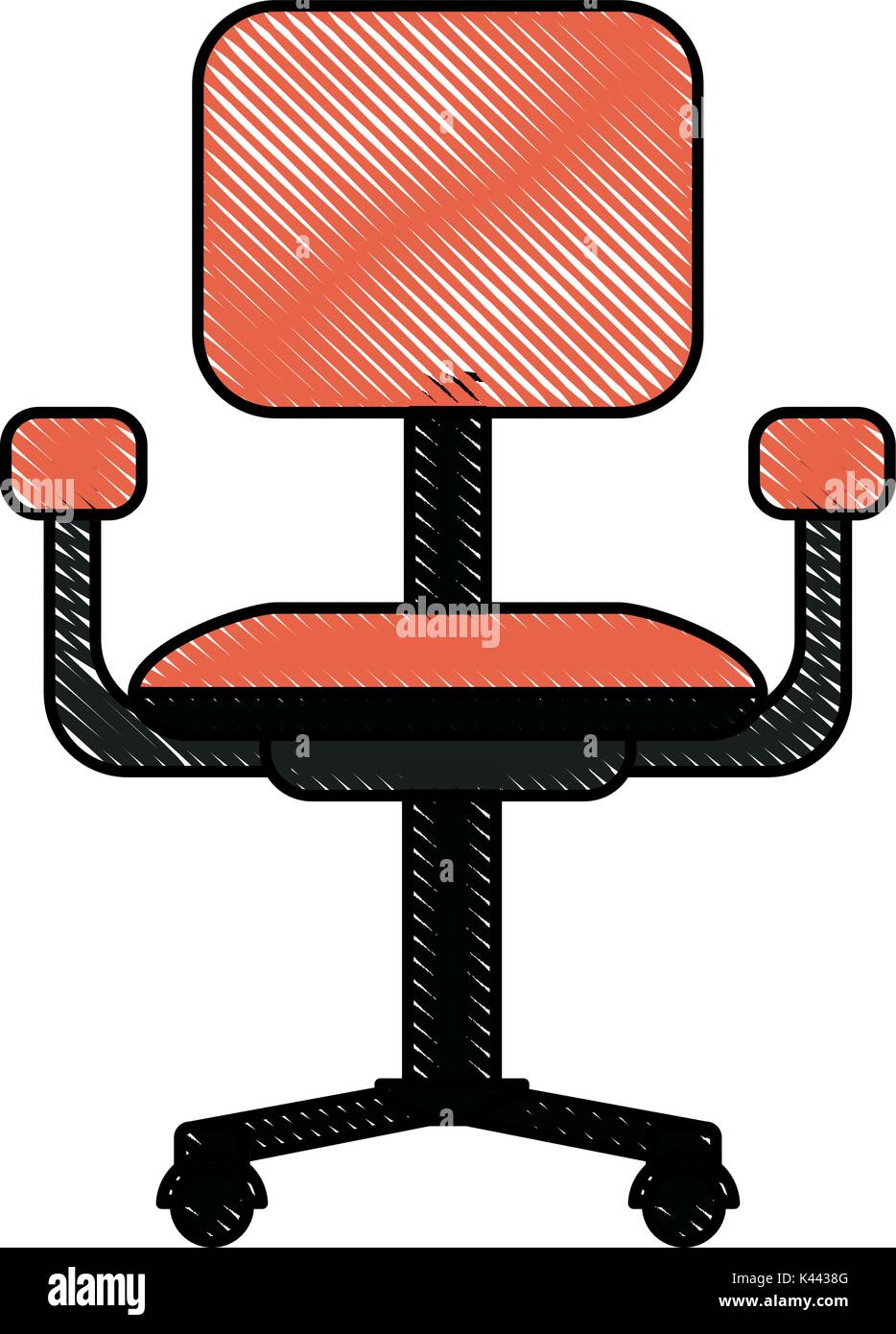Office chair isolated Stock Vector Image & Art - Alamy