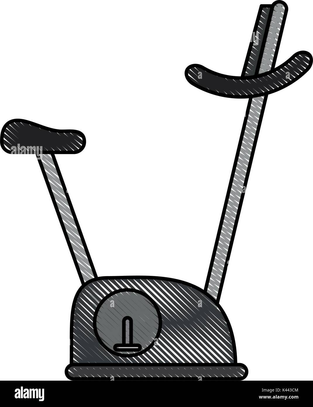 Cycling fitness happy woman Stock Vector Images - Alamy