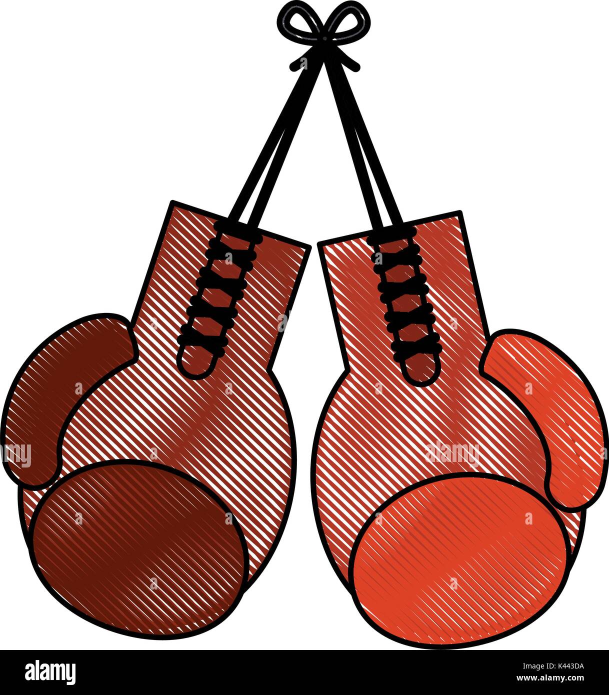 Boxing gloves isolated Stock Vector Image & Art - Alamy