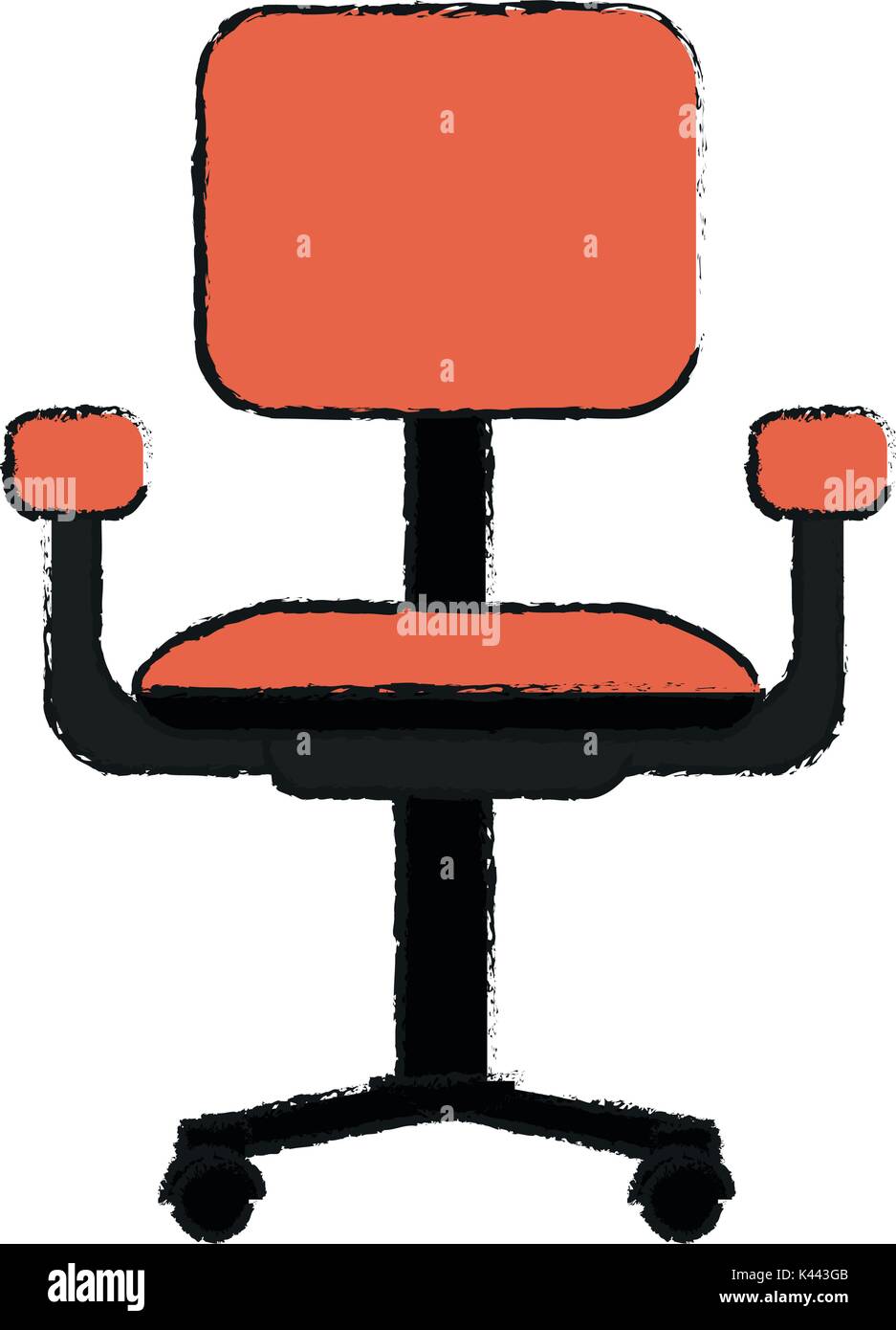 Office chair isolated Stock Vector Image & Art - Alamy