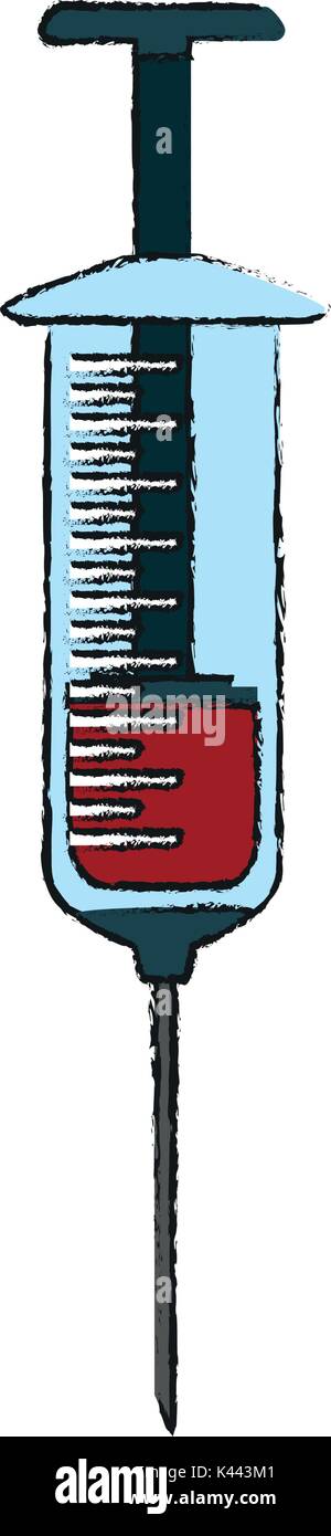 Medical syringe isolated Stock Vector Image & Art - Alamy